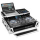 Odyssey FZGSPRIME2 DENON PRIME 2 DJ CONTROLLER GLIDE STYLE CASE WITH 19" 1U BOTTOM RACK