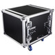 Odyssey FZS08W 8 SPACE - 22" RACKABLE DEPTH SHOCK MOUNT RACK W/WHEELS