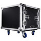 Odyssey FZS08W 8 SPACE - 22" RACKABLE DEPTH SHOCK MOUNT RACK W/WHEELS