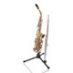 Gator Cases GFW-BNO-SAXFLU Tripod Stand for Alto or Tenor Sax with Clarinet / Flute Peg Attachment