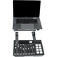Gator Cases GFWLAPTOP1000 Portable Desktop Laptop/DJ Controller Stand with Fixed Height