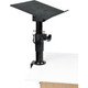 Gator Cases GFWLAPTOP2500 Clampable Universal Laptop Desktop Stand with Adjustable Height