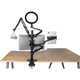 Gator Cases GFW-STREAMSTAND All-in-One Desk-Clamping Stream Stand with 6-Point Accessory Attachment System