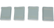 SKB 1SKB-TTPAD-1 Think Tank Accessory Pad Set (4-6.5" x 4.75" x 1.5")