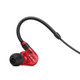 Sennheiser IE 100 PRO RED In-ear monitoring headphones featuring 10mm dynamic transducer and black detachable 1