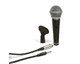 Samson SCR21S Dynamic Cardioid Handheld Mic with Switch - Mic Clip, XLR to 1/4" cable