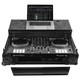 Odyssey Pioneer DDJ-1000 / DDJ-1000SRT 1U Case in Black with Patented Glide Platform and Corner Wheels