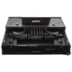 Odyssey Pioneer DDJ-1000 / DDJ-1000SRT 1U Case in Black with Patented Glide Platform and Corner Wheels