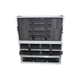 ProX XS-4WM2DR Holds 4x half-rack wireless units 4x Wireless Microphone Case with 2U Rack Drawer