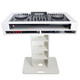 ProX XZF-DJCT W 2U CASE DJ Control Tower in White w/ 2x 1U, w/ 2 Flight case Fits XDJ-XZ, DDJ-1000, DDJ-SX3, Rane ONE