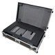 ProX XZF-DJCTBL 2UCASE Control Tower DJ Podium with Road Cases for Pioneer DDJ-REV7 XDJ-XZ DDJ-1000 RANE One - Black Finish