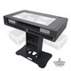 ProX XZF-DJCTBL 2UCASE Control Tower DJ Podium with Road Cases for Pioneer DDJ-REV7 XDJ-XZ DDJ-1000 RANE One - Black Finish