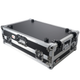 ProX XS-RANEONE WLT Fits Rane One Case w/ Sliding Laptop Shelf & Penn-Elcom Wheels, 1U Rack Rails