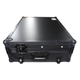 ProX XS-PRIME4 WBL Fits Denon PRIME4 Case W/ Wheels BLACK on BLACK & 1U Rack Rail