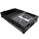 ProX XS-TMC1012WBL Single Turntable & Mixer w/ low profile wheels BLACK on BLACK