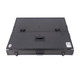ProX XS-DJSTN BL DJ Station Desk Red on Black w/ Wheels