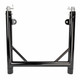 ProX XT-GRUPKGX2 BLK Truss Modular 2X Rapid U Grid Trio Package for Lighting - Moving Heads W-Rolling Aluminum Baseplate | Black Finish