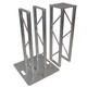 ProX XT-FTP328-656-B Flex Tower Platform Package 3.28ft or 6.56ft Incl. 4x 3.28ft I-Beam, BLK & White Scrims, Speaker Stud, 12x12" & 24x24" Fodling Base plate, Carrying Bag