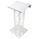 ProX XT-LECTERN24 WH Truss Lectern 24" White Powder Finish Aluminum Fits F34 w/ 4x Punched for D-Series Connectors