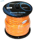 DEEJAY LED TBH072ORANGEMIX 0 GAUGE 72 FT 70% Aluminum/30% Copper Power Cable Used for Vehicular Audio Amplifiers ORANGE