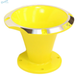 DEEJAY LED TBH1450YELLOW Circular Despacito Aluminum Bolt-on High Frequency Horn Flare YELLOW w/2-in Throat