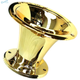 DEEJAY LED TBH2INHORNGOLD Gold Bolt-on Horn Flare with 2-in Throat for 2-in Compatible High Frequency Drivers