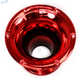 DEEJAY LED TBH2INHORNRED Red Bolt-on Horn Flare with 2-in Throat for 2-in Compatible High Frequency Drivers