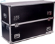 DEEJAY LED TBH2LED50WHEELS Fly Drive Case For Two 50 inch LED or Plasma Displays with Caster Board