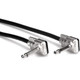 Hosa Technology REAN Low-Profile Right-Angle to Right-Angle Pro Guitar Patch Cable (18")