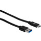 Hosa Technology USB 3.0 Type-A to Type-C Male Cable (6')