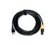  American DJ SIP1MPC25 is a 25FT (7.6m) IP65 power twist lock to standard 3-prong Edison plug cable.