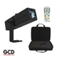 GCD Package 5: Chauvet DJ Freedom Gobo IP Wireless Cool White LED Gobo Projector with Carry Case