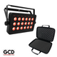 Chauvet DJ SlimBANK Q18 ILS LED Washlight with Premium Multipurpose EVA Case Package