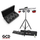 Chauvet DJ GigBAR 2 4-in-1 Complete Effect Light System with GigBAR Lighting Fixtures Case Package