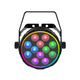 Chauvet DJ SlimPAR Pro Pix Hex-Color (RGBAW + UV) Wash Lights with Carry Case Package