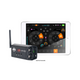 Chauvet DJ INTIMSPOT360X 100W LED Moving Heads with American DJ myDMX Go Wireless App & Case Package