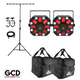 Chauvet DJ SWARM5FXILS ILS 3-in-1 LED Effect Lights Duo Package