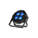 Chauvet DJ SlimPAR Pro QZ12 USB Wash Lights with Eliminator Lighting Mega Hex L Par RGBLA+UV LEDs Package