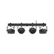 Chauvet DJ GigBar Flex Pack-n-Go Effect Lighting Systems with Stands & Fog Machine Package