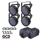 Chauvet SlimPar 64 RGBA Bundle