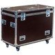 Odyssey Professional 45x22x30" Hex Board Utility Tour Trunk Case With Caster Wheels (Brown)