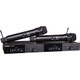 Shure SLXD24D/N8C Dual-Channel Digital Wireless Handheld Microphone System with Nexadyne 8/C Cardioid Capsules