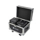 ColorKey CKU-7712 Dazzler FX MKII 2-Pack Bundle with Road Case (Black)