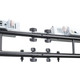 ProX MESA MEDIA & MESA TRUSS PACKAGE Full DJ Workstation Includes Truss TV Bracket Mount White & Black Scrims and Carry Bag
