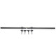 ProX X-SPLSTBAR-5FT 5 Ft. Universal Light Bar Mounting System for Point Source PA Speakers with Fly-Points