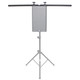 ProX X-SPLSTBAR-5FT 5 Ft. Universal Light Bar Mounting System for Point Source PA Speakers with Fly-Points