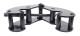 ProX XT-MBC2T,2 Ton Ceiling 3" to 8" I-Beam Clamp for Hanging Stage Truss LED Screen