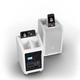 LD Systems ANNY 8 Portable 8" Bluetooth PA Speaker with Battery Power and Mixer (Pure White) 