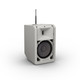 LD Systems ANNY 8 Portable 8" Battery-Powered Bluetooth PA Speaker with Handheld Wireless Mic (Gray)