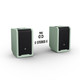 LD Systems ANNY 8 Portable 8" Battery-Powered Bluetooth PA Speaker with Handheld Wireless Mic (Green)